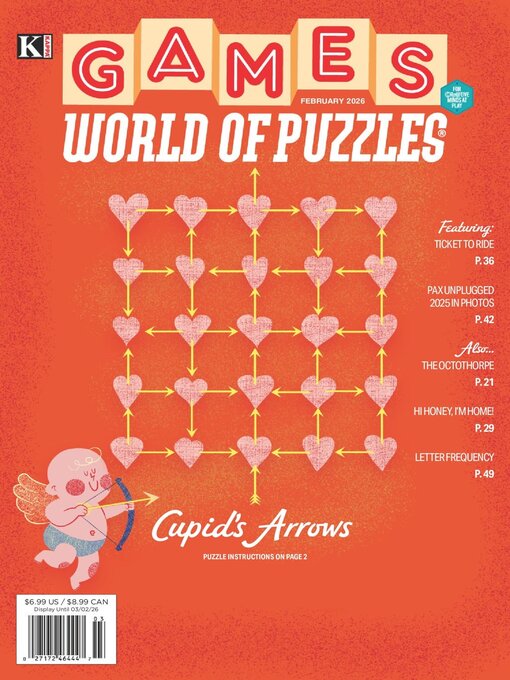 Title details for Games World of Puzzles by Kappa Publishing Group, Inc. - Available